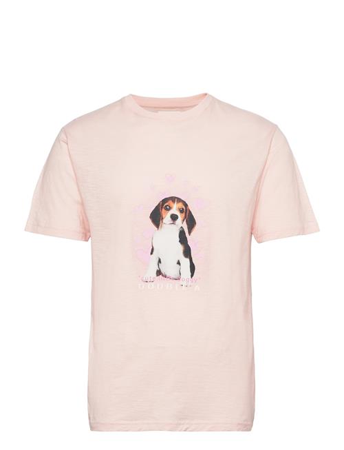 Ace Cute Doggy T-Shirt DOUBLE A BY W.W. Pink