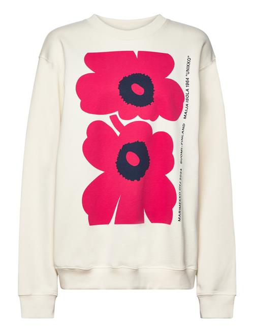 Se Marimekko Loisto Unikko Placement Marimekko Cream ved Booztlet