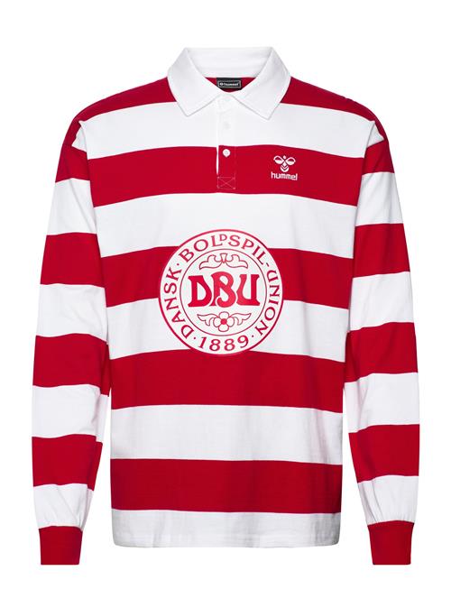 Hummel Dbu Fan 24 Rugby Striped Shirt Hummel Red