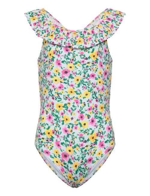 Lindex Swimsuit Straps W Flounce Arou Lindex Patterned