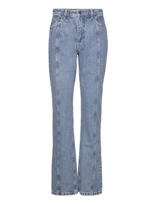 Se ROTATE Birger Christensen Twill Straight Jeans ROTATE Birger Christensen Blue ved Booztlet