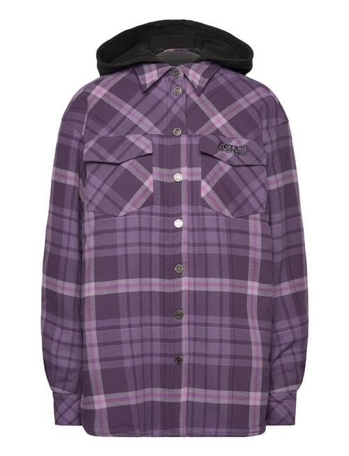 Flannel Over D Shirt ROTATE Birger Christensen Purple