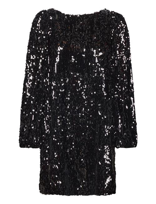 Sequins Mini Dress By Ti Mo Black