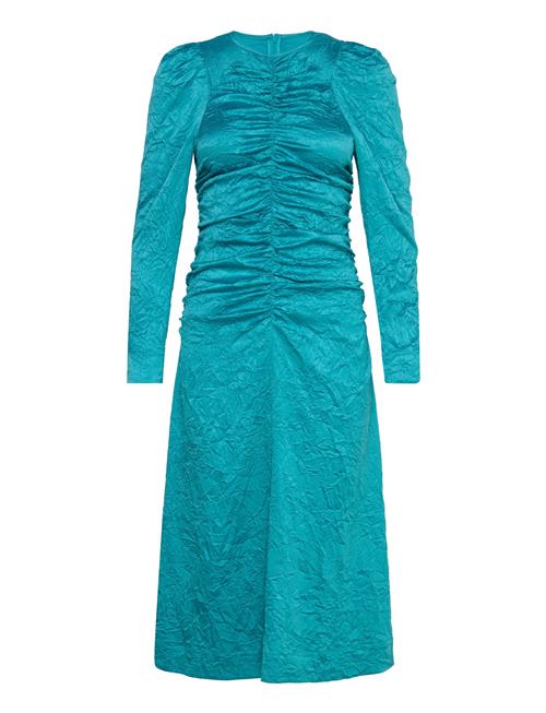 Ganni Crinkled Satin Ganni Blue