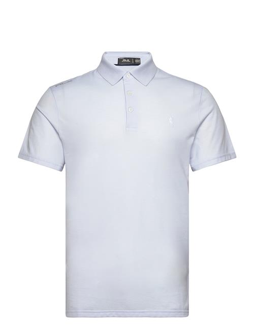 Se Ralph Lauren Golf Tailored Fit Performance Mesh Polo Shirt Ralph Lauren Golf Blue ved Booztlet