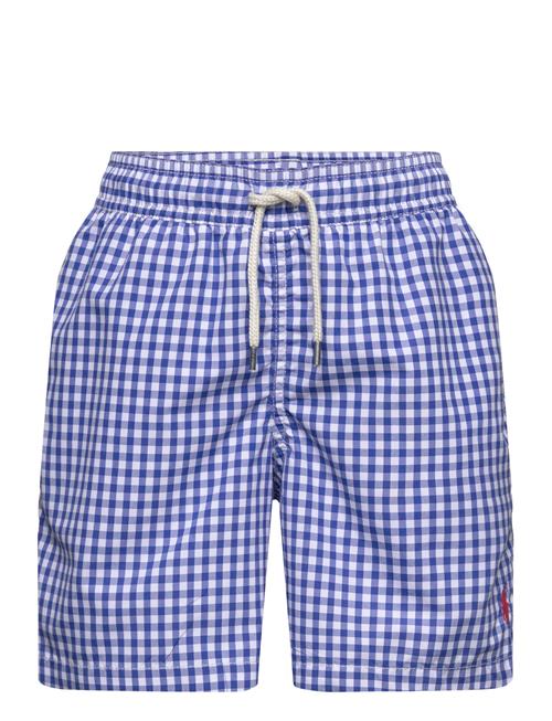 Se Ralph Lauren Kids Traveler Swim Trunk Ralph Lauren Kids Blue ved Booztlet