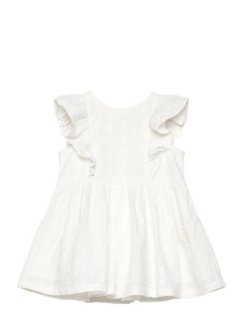 Lindex Dress Embroidery Anglais Lindex White