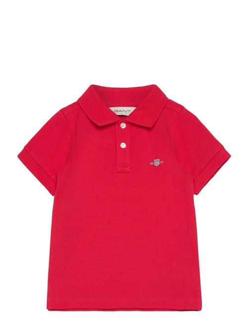 GANT Shield Ss Pique GANT Red