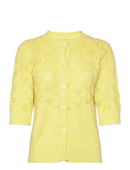 Lollys Laundry Malall Cardigan Ss Lollys Laundry Yellow