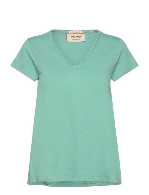 MOS MOSH Mmtulli V-Ss Basic Tee MOS MOSH Green