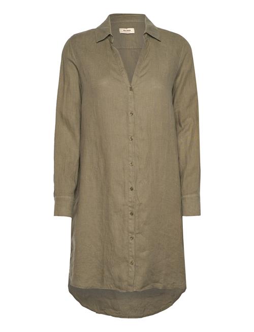 MOS MOSH Mmrielle Linen Dress MOS MOSH Khaki