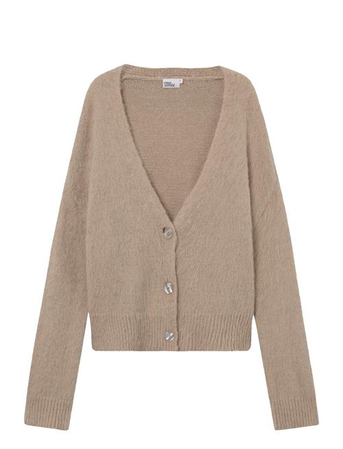 Florie Brushed Cardigan Once Untold Beige