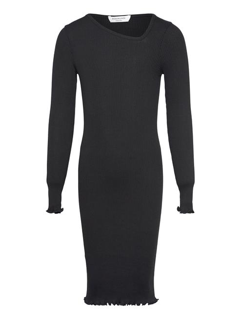 Rkbaybay Ls Midi Dress Rosemunde Kids Black