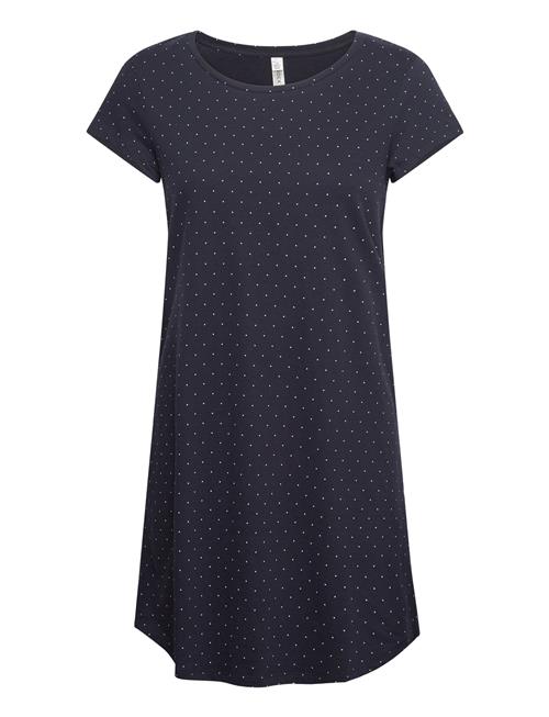 Lindex Nightdress Big Tee Aop Dots Lindex Navy