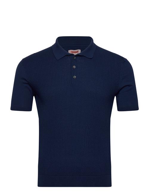 Se Baracuta Waffle Polo Ss Baracuta Navy ved Booztlet