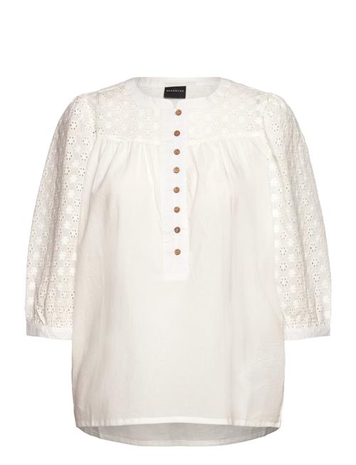 Se Brandtex Blouse-Woven Brandtex White ved Booztlet