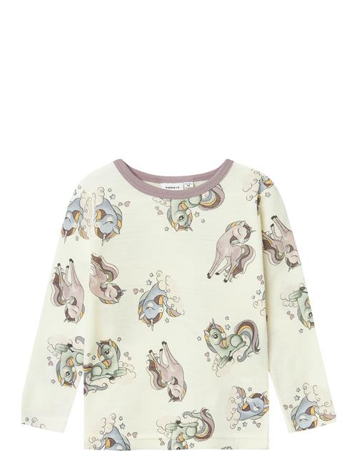 Nmfwillitus Wool Ls Top Noos Name It Cream