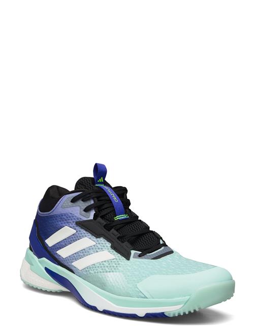 Se adidas Performance Crazyflight 5 Mens Mid Indoor Shoes Adidas Performance Blue ved Booztlet