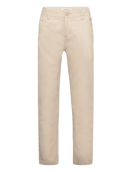 Lindex Trousers Staffan Chinos Twill Lindex Beige