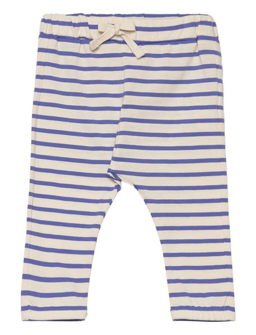 Se Lindex Trousers Striped Lindex Blue ved Booztlet