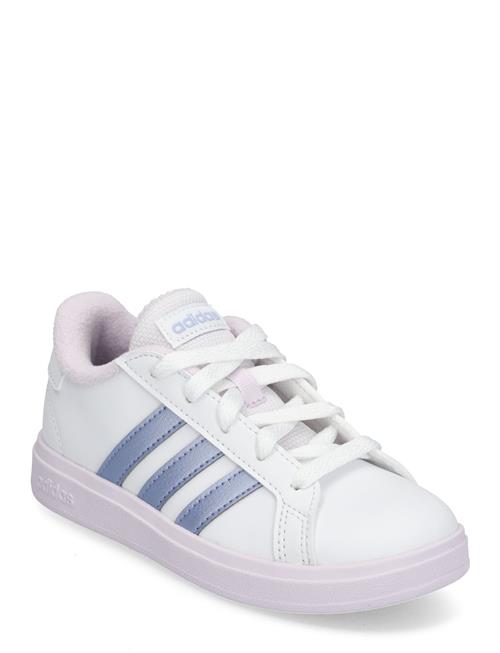 Se adidas Sportswear Grand Court 2.0 K Adidas Sportswear White ved Booztlet