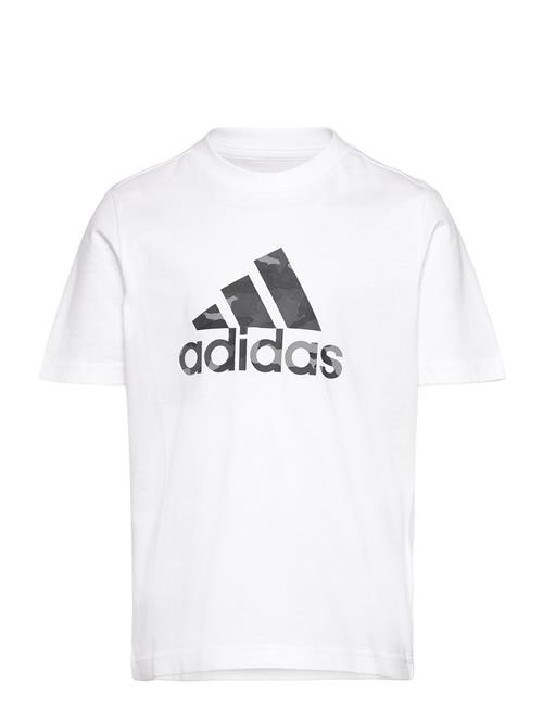 Se adidas Sportswear Camo Boys Adidas Sportswear White ved Booztlet