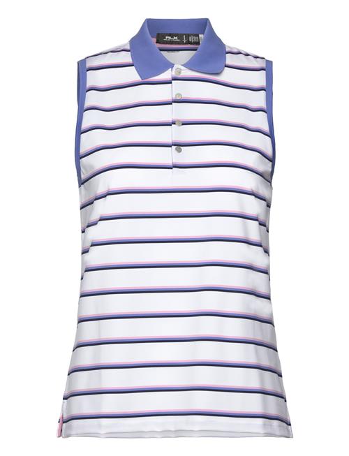 Se Ralph Lauren Golf Tailored Fit Sleeveless Polo Shirt Ralph Lauren Golf White ved Booztlet