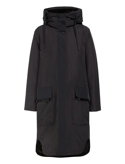 Aiko Wns Parka Didriksons Black