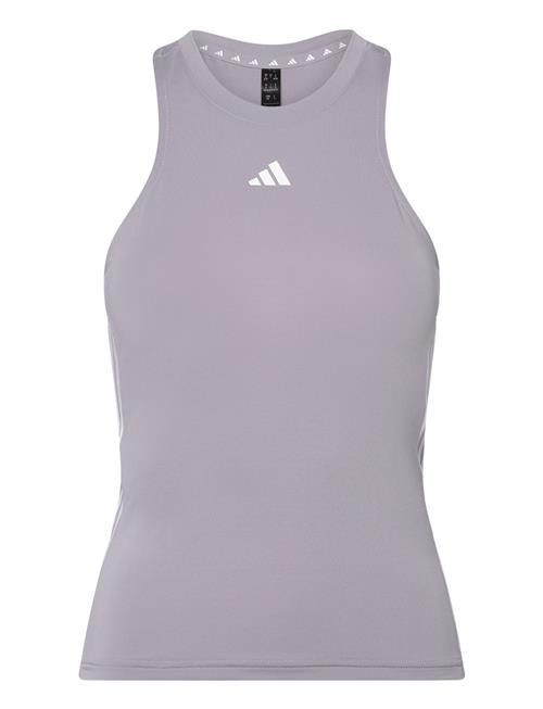 Se adidas Performance Aeroready Train Essentials Regular 3-Stripes Tank Top Adidas Performance Purple ved Booztlet