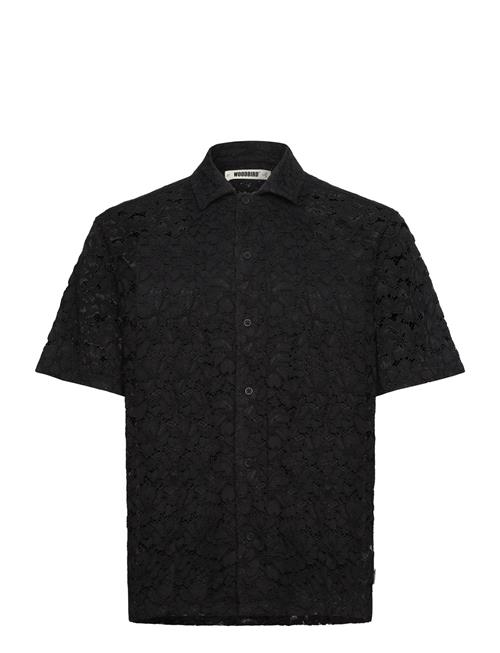 Woodbird Wbbanks Lace Shirt Woodbird Black