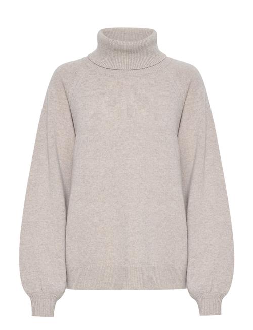 Se Gestuz Manzigz Wool Rollneck Gestuz Beige ved Booztlet