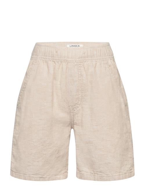 Lindex Shorts Linen Blend Lindex Beige