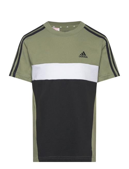 Se adidas Sportswear J 3S Tib T Adidas Sportswear Green ved Booztlet