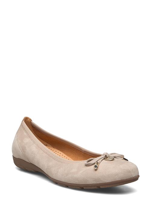 Se Gabor Ballerina Gabor Beige ved Booztlet