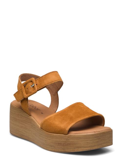 Gabor Wedge Sandal Gabor Brown