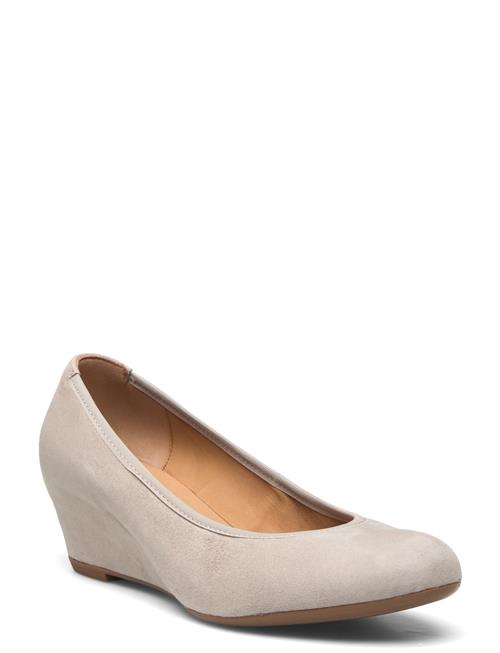 Se Gabor Wedge Pumps Gabor Beige ved Booztlet