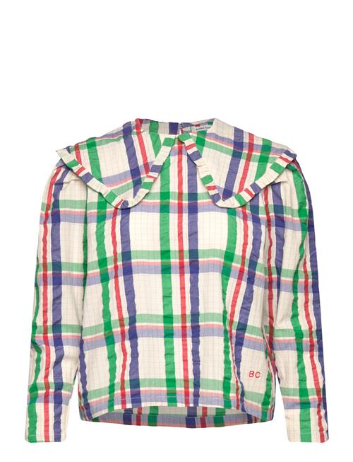 Bobo Choses Over D Collar Checked Blouse Bobo Choses Patterned