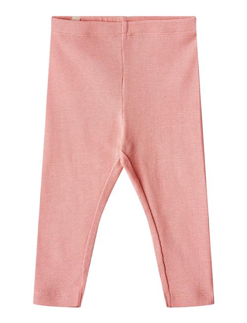 Se Wheat Rib Leggings Maddy Wheat Pink ved Booztlet