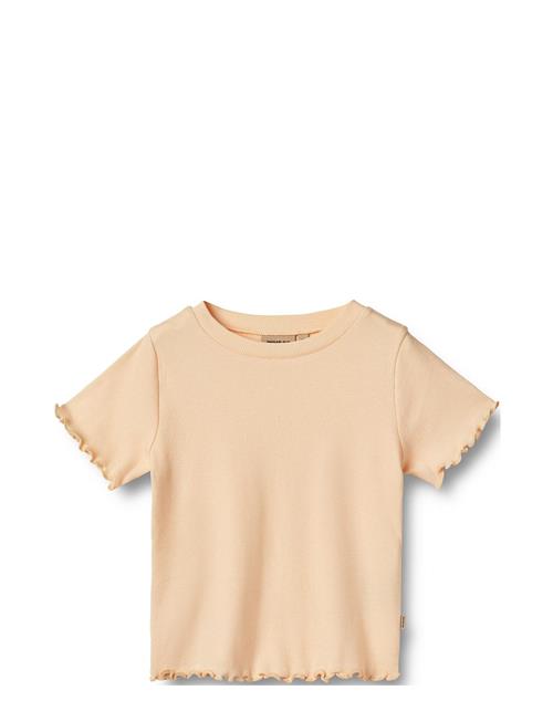 Se Wheat T-Shirt S/S Irene Wheat Yellow ved Booztlet