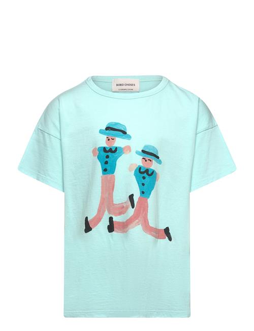 Bobo Choses Dancing Giants T-Shirt Bobo Choses Blue