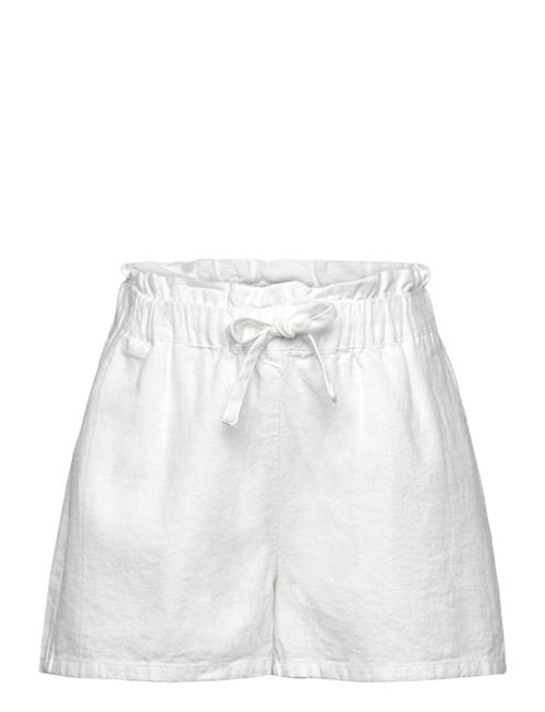 Lindex Shorts Linen Lindex White