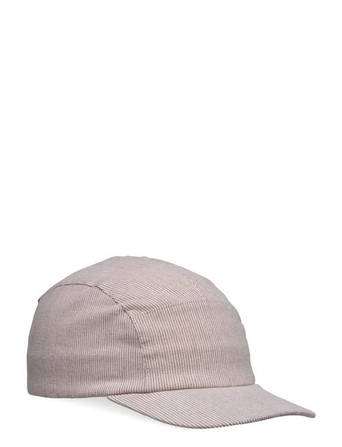 Huttelihut Cap Striped Huttelihut Beige