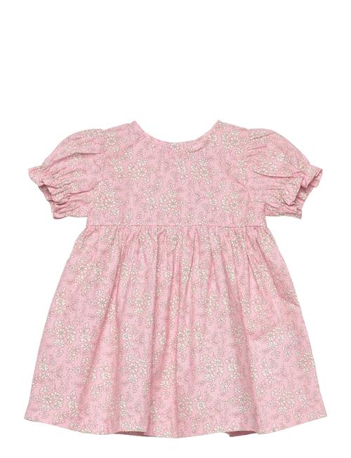 Dress Ss In Liberty Fabric Huttelihut Pink