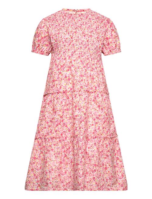 Minymo Dress Ss Aop W. Lining Minymo Pink