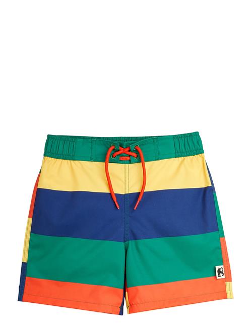 Mini Rodini Stripe Woven Swim Shorts Mini Rodini Patterned