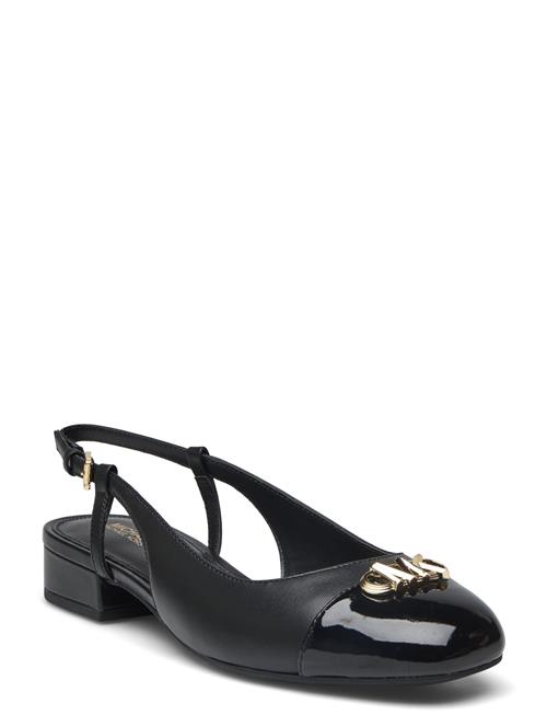 Michael Kors Perla Flex Toe Cap Flat Michael Kors Black