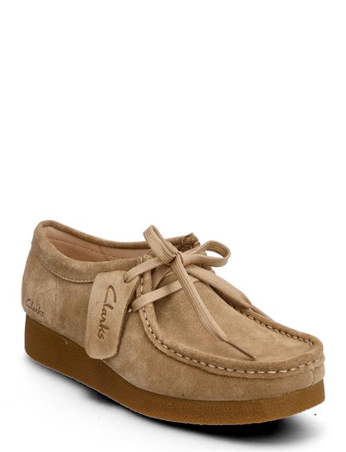 Se Clarks Wallabeeevosh D Clarks Brown ved Booztlet