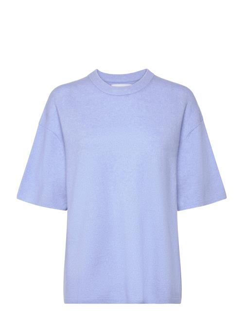 Se Samsøe Samsøe Megan T Shirt 14709 Samsøe Samsøe Blue ved Booztlet