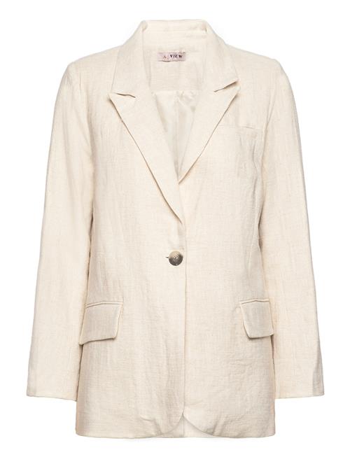 A-View Annali Linen Blazer A-View Cream