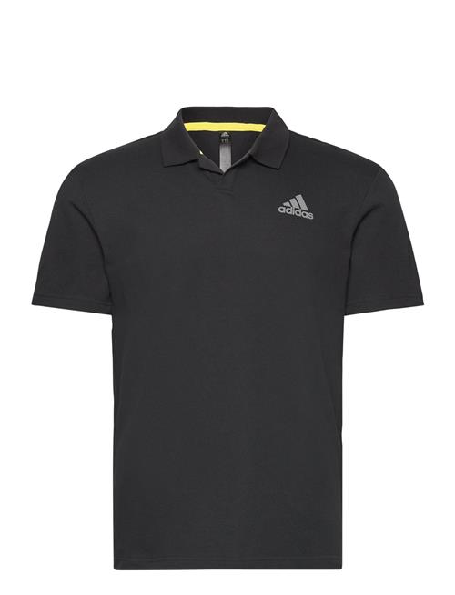 Se adidas Performance Clubhouse 3Bar Polo Adidas Performance Black ved Booztlet